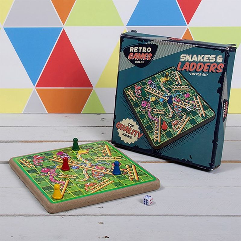 Jd Retro Games Snakes & Ladders