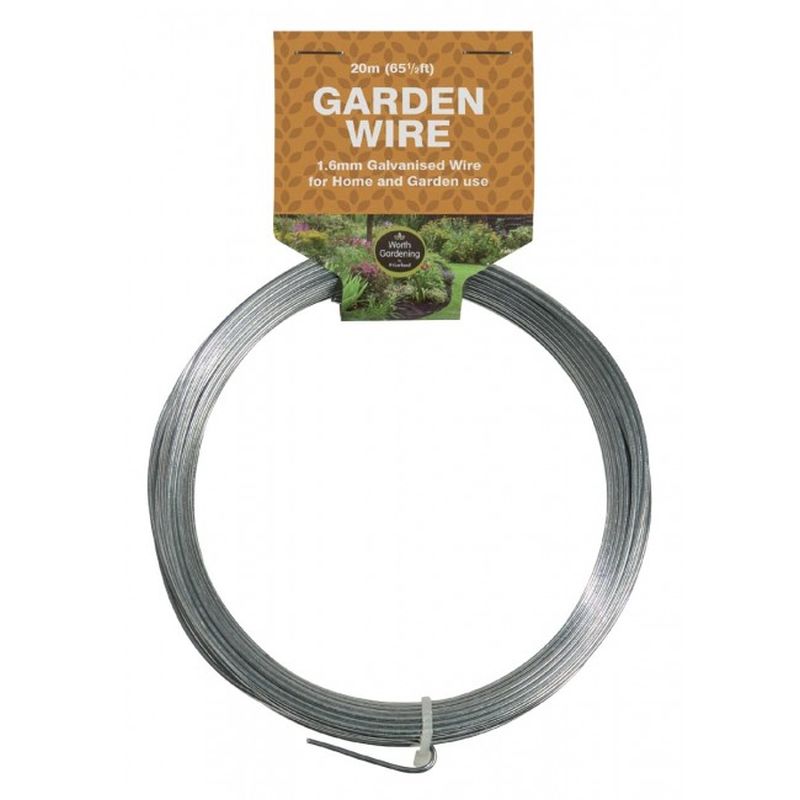 Garland Garden Wire 1.6mm Galvanised 20m