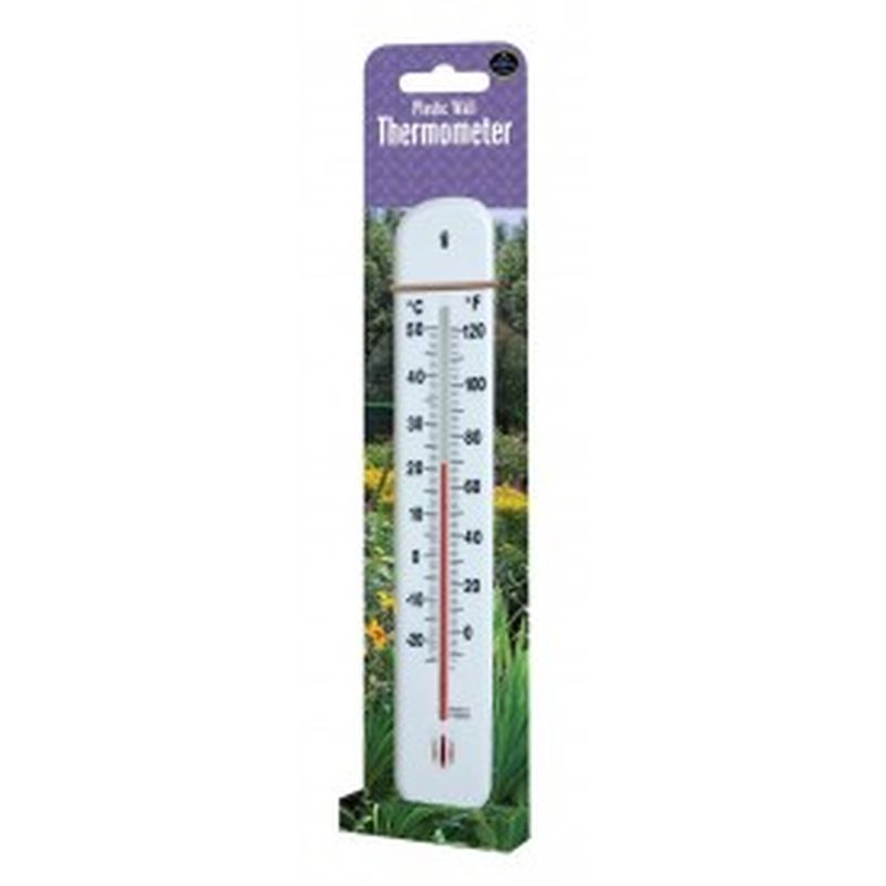 Garland Plastic Wall Thermometer White