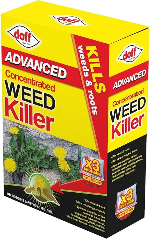 Doff Advanced Concentrated Weedkiller 3pack