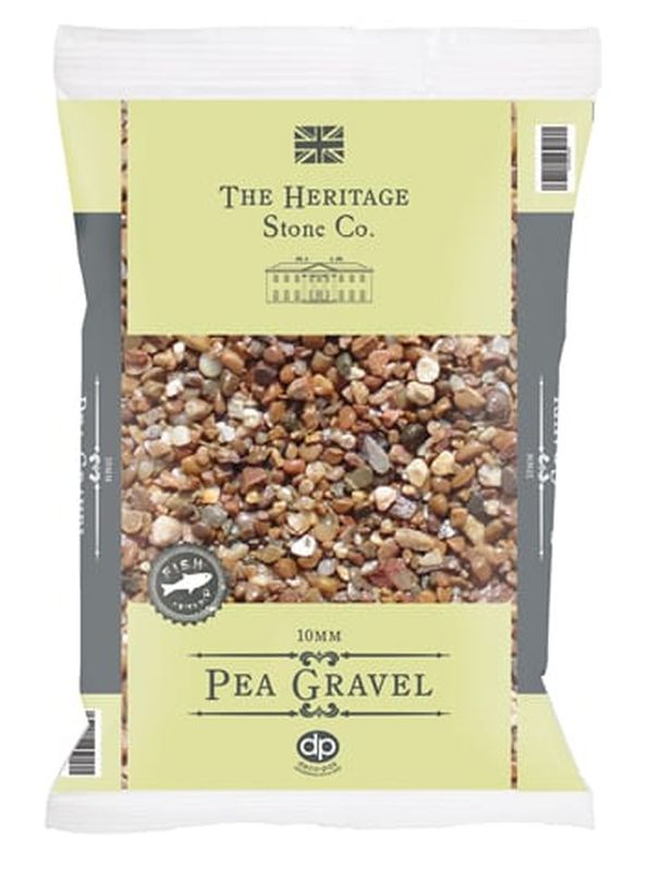 Heritage Stone Co. Pea Gravel 10mm 3 For £10