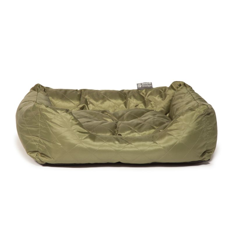 Danish Design Quilted Snuggle Bed Green 18"