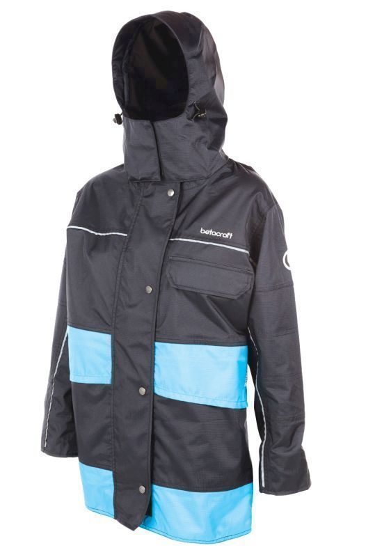 Betacraft Iso940 Womens Parka Charcoal & Blue Xs