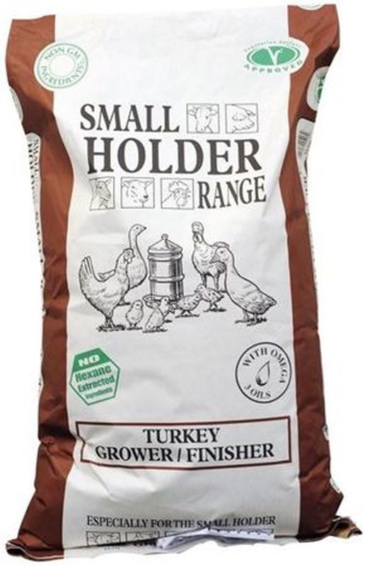 Smallholder Range Turkey Grower/Finisher Pellets 20kg