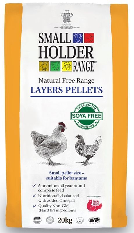 Smallholder Range Natural Free Range Layers Pellets 5kg