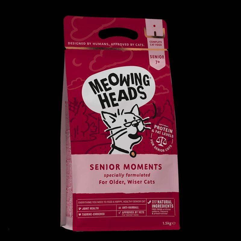 Meowing Heads Senior Moments 1.5kg