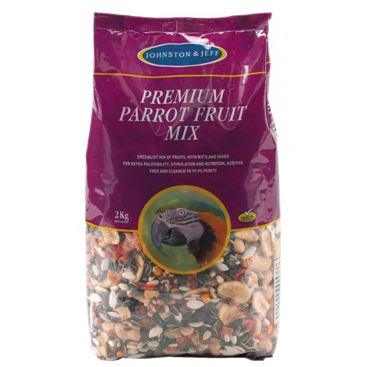 Johnston & Jeff Premium Parrot Fruit 2kg