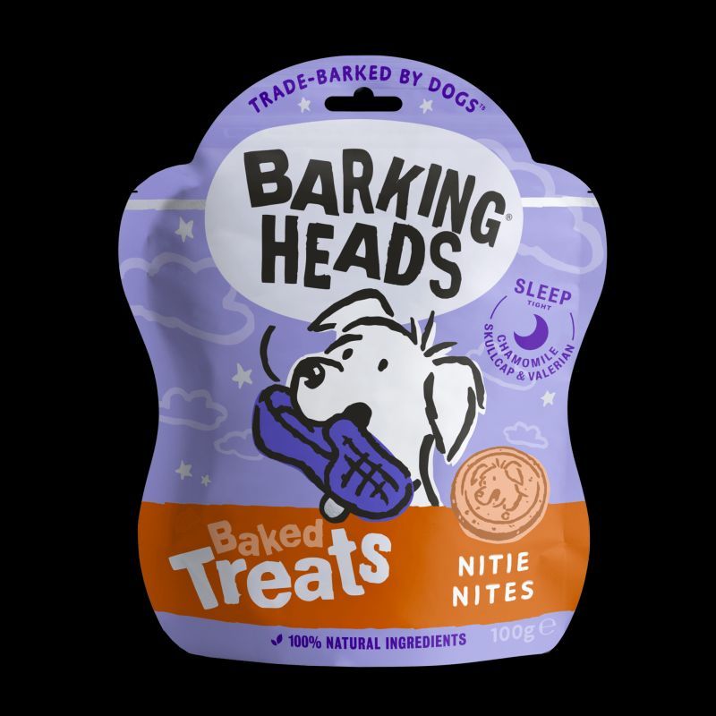 Barking Heads Baked Treats Nitie Nites 100g