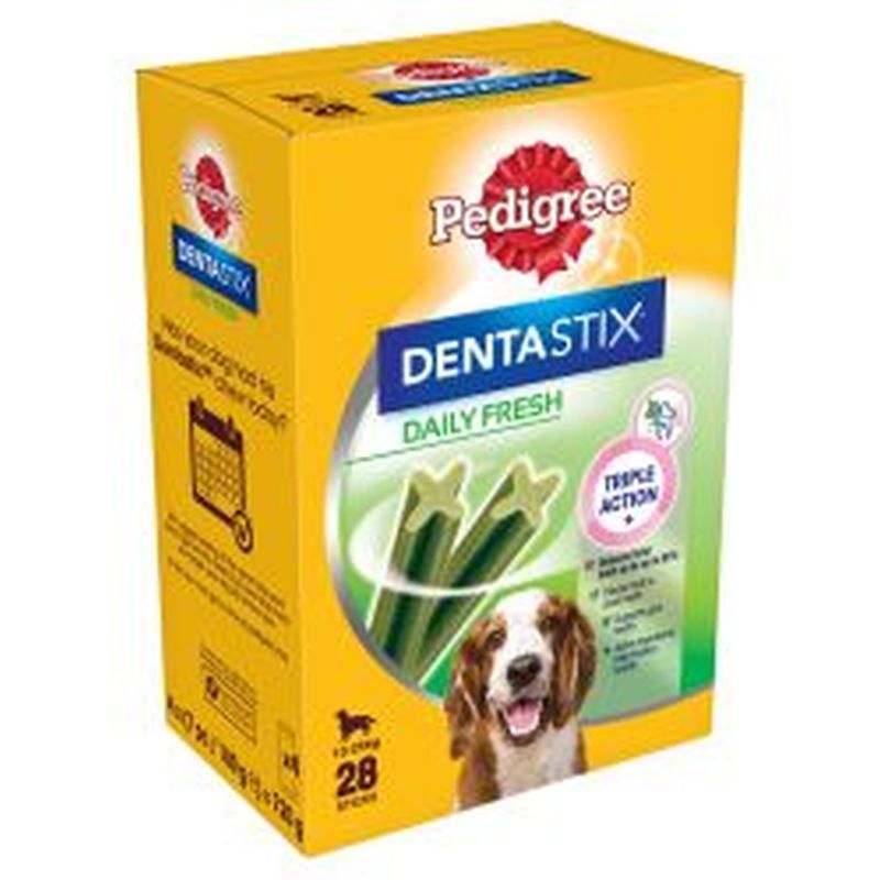 Pedigree Dentastix Fresh Medium Dog Dental Chews Medium 28pack