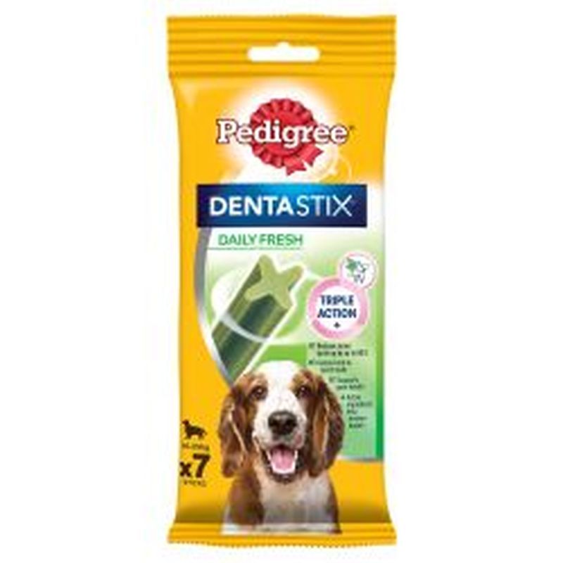 Pedigree Dentastix Fresh Medium Dog Dental Chews Medium 7pack