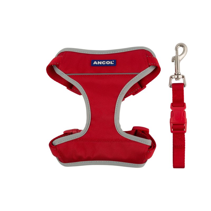Ancol Travel Dog Harness Red Small