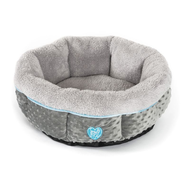 Ancol Small Bite Donut Bed Blue 50cm
