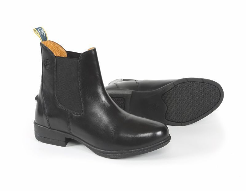 Moretta Lucilla Leather Jodhpur Boot Black 1/33