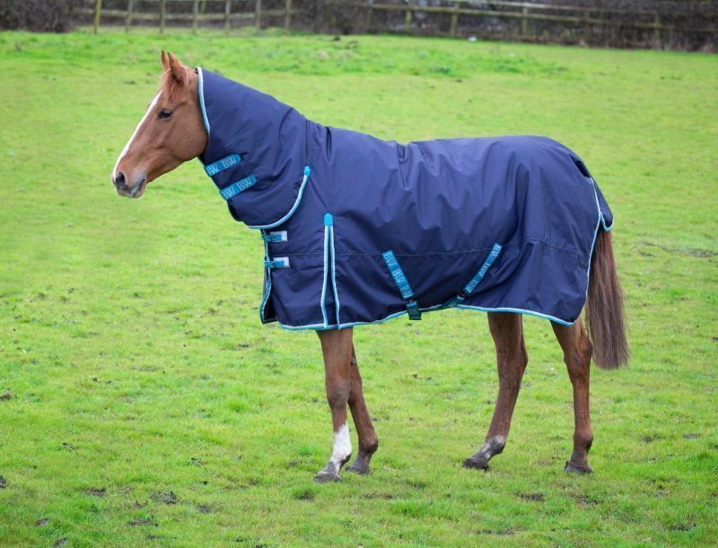 Bridleway Ontario Lightweight Combo Turnout Navy 5'6ft