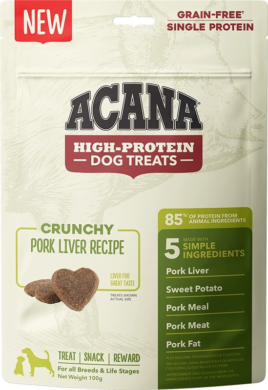 Acana High Protein  Pork & Liver Dog Treats