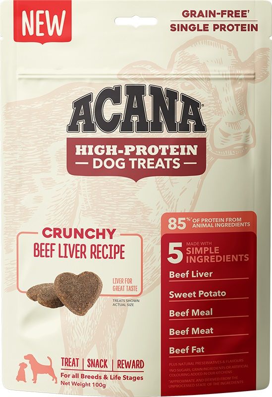 Acana High Protein Beef & Liver Dog Treats