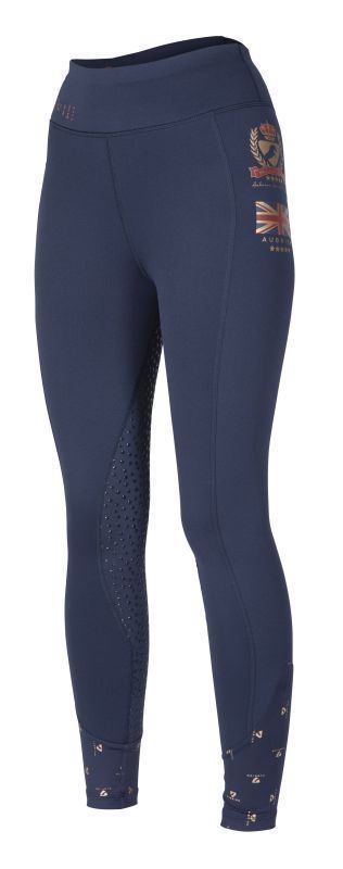 Aubrion Team Winter Riding Tights Navy XX Small