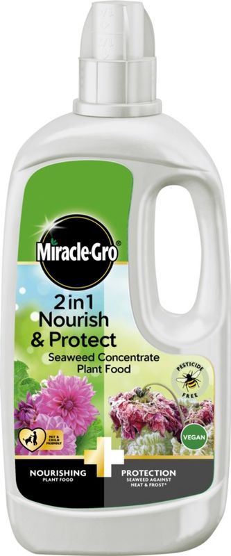Miracle-Gro Nourish & Protect Seaweed Plant Food 800ml