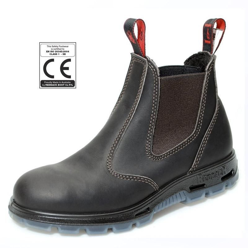 Redback "Safety" Boot Brown 3